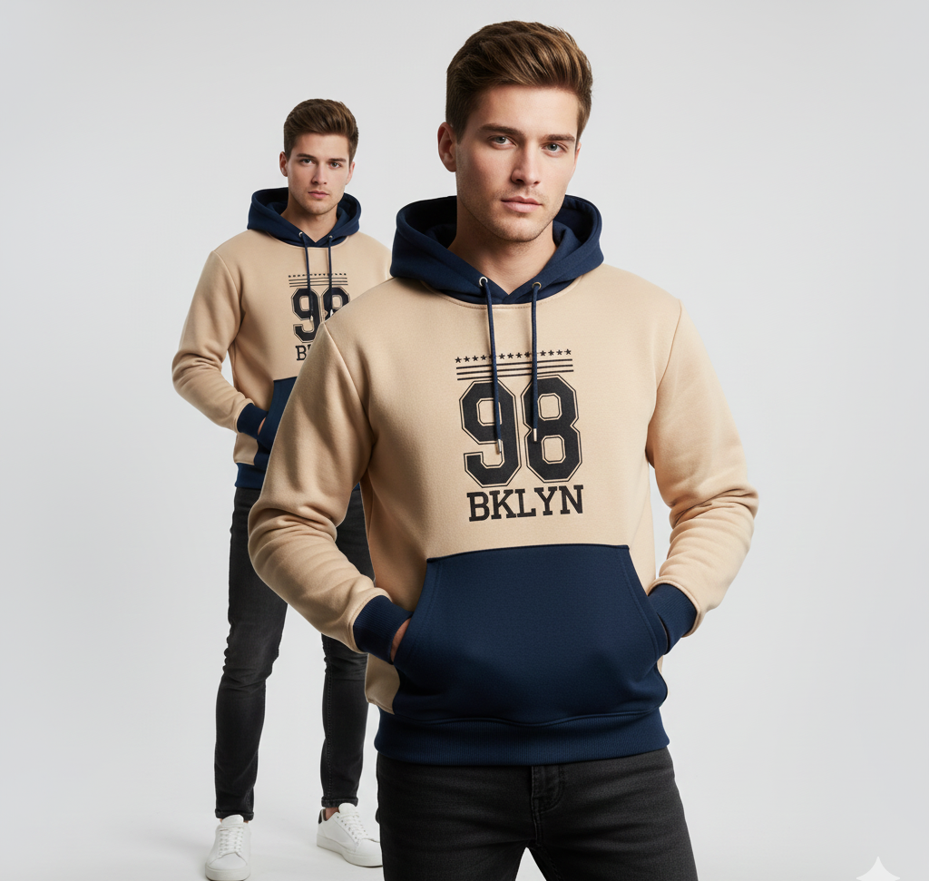 Brooklyn Printed Hoodie For Men