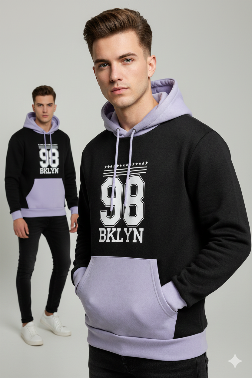 Brooklyn Printed Hoodie For Men
